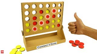 How to make Connect 4 game  DIY [upl. by Medarda]