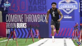 Treylon Burks  Combine Throwback [upl. by Liag]