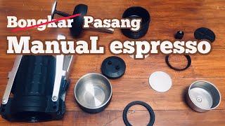 pasang part manual espresso staresso mirage [upl. by Rillings]