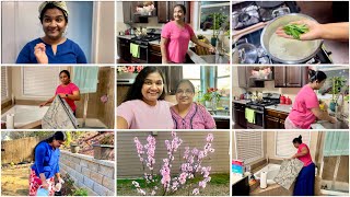 Lia school ku pona apram what all work I do at home Morning skincarelaundry strippingTamil vlog [upl. by Perretta]