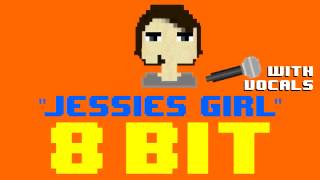 Jessies Girl w Vocals 8 Bit Remix Cover Version Tribute to Rick Springfield  8 Bit Universe [upl. by Attenyl667]