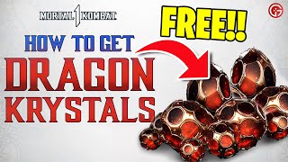 How to Get Dragon Crystals in MK1 FOR FREE Mortal Kombat 1 Guide [upl. by Harriette864]