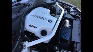 BMW Painted Engine Cover DIY Guide  BMW F30 [upl. by Nosle69]