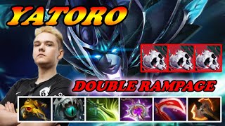 Yatoro Phantom Assassin super crit fountain dive double Rampage  734 Immortal Best Ranked Gameplay [upl. by Auhsaj]