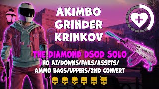 PAYDAY 2  The Diamond DSOD Solo No AIDownsFaksAssetsUppers2nd Jokers  Grinder Akimbo Krinkov [upl. by Sybley]