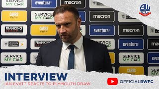 IAN EVATT  Manager on Plymouth Argyle draw [upl. by Ekihc]