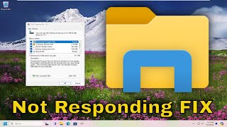 Windows Explorer Is Not Responding Solution [upl. by Tsan]