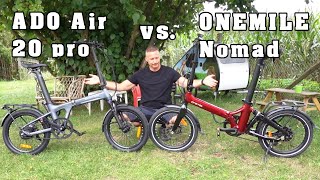 ADO Air 20 pro vs ONEMILE Nomad [upl. by Kester555]