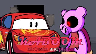 kauchao🎶kaboom but different Lightning McQueen and piggy🎶 [upl. by Myrt398]