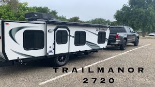 The Coolest Trailer Ever TrailManor 2720 QB Set Up [upl. by Otreblon]