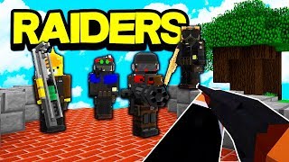 Defending Our Land From RAIDERS  Minecraft WAR 95 [upl. by Cioffred673]