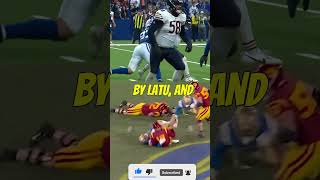 Week 3 wasnt the first time weve seen laiatu latu sack Caleb — сделано в Clipchamp [upl. by Ielhsa]