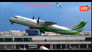 Madeira Airport Live Action LPMA Spotter ✈️ 06112024 [upl. by Nnairac]