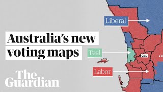 See how Australias new voting maps mean entire electorates are disappearing [upl. by Yarased]