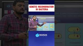 GENETIC RECOMBINATION IN BACTERIA shorts tricks biology [upl. by Hadsall]