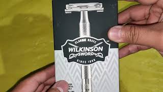 Rastrillo Mariposa para afeitar doble filo marca Wilkinson [upl. by Nohshan]