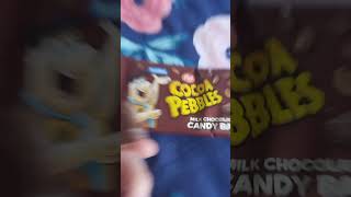 Cocoa Pebbles chocolate bar review [upl. by Zehe]