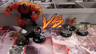 Heroclix  Battle of the Keywords  Apokolips Vs Shiar [upl. by Meerak154]