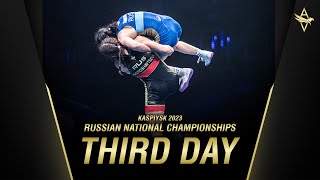 Third day of the Russian national championships 2023  WRESTLING [upl. by Rosabelle]