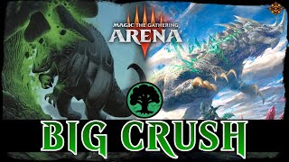 DINOS OP PLZ NERF OMG  MTG Arean  Mono Green Stompy 81 WINS Aggro Ramp Dinosaur Ixalan Standard [upl. by Candie]