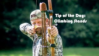 Tip of the Day Climbing Stands [upl. by Purington110]