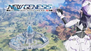 PSO2 New Genesis Gameplay  No Commentary [upl. by Kalinda]