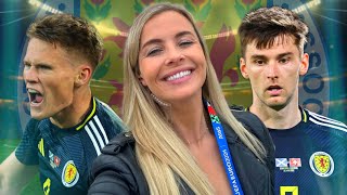 Scotland 11 Switzerland🇨🇭🏴󠁧󠁢󠁳󠁣󠁴󠁿 Match VLOG Flower of Scotland on blast 🤩 Kieran Tierney injury 😔 [upl. by Nickolas617]