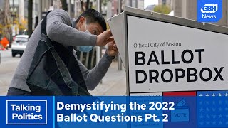 Confused about Mass ballot questions 3 amp 4 A nonpartisan researcher is here to help [upl. by Lougheed]