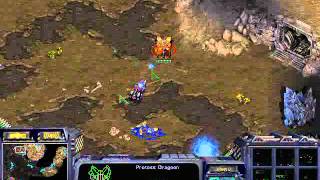 StarCraft Brood War FPVOD Bruce vs EX [upl. by Mihar688]