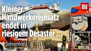 Das ist der chaotischste Feuerwehreinsatz des Jahres  Delmenhorst [upl. by Rudyard283]