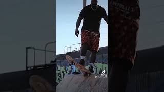 Drakeo the ruler drops in on half pipe [upl. by Nnaeiluj]