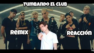 ¡ Colombiano reacciona a Tumbando el Club  Remix Official VIdeo [upl. by Kenric]