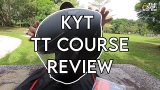 KYT  TT Course  Motorcycle Helmet  Review [upl. by Emalee465]