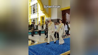 Segak RajaRaja Melayu di Istiadat Pertabalan Agong ke17 [upl. by Ennovehc]