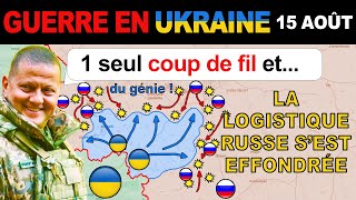 15 août  Désastre à Koursk Les Ukrainiens bloquent et détruisent les renforts russes [upl. by Harv]