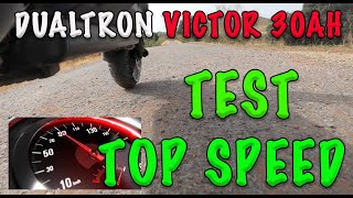 Dualtron Victor 30 ah Top Speed [upl. by Annaxor435]