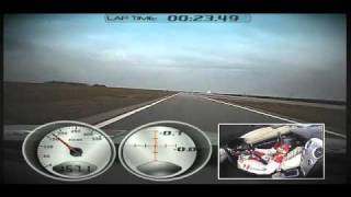 Mercedes Benz SLR McLaren  TopSpeed Track Test [upl. by Novi313]