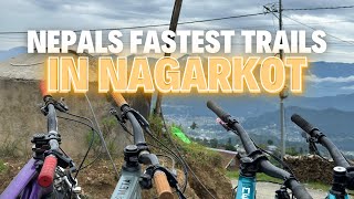 FASTEST TRAILS IN NAGARKOT POV FOLLOW CAM [upl. by Brear]