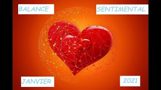 ♎❤Signe des balances pour Janvier 2021voyance tirage pour vos énergies en amour et sentimental❤♎ [upl. by Herrick]