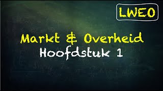 ‘Markt amp Overheid LWEO Hoofdstuk 1  economie havo [upl. by Aisitel216]