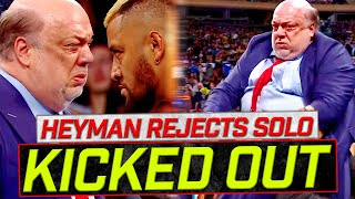 HEYMAN TO SOLO I DO NOT ACKNOWLEDGE YOU  WWE Smackdown Review [upl. by Jami140]