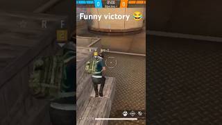 knock victory 😂😂😂freefire youtuber free youtube gaming funny comment like short subscribe [upl. by Mattah]