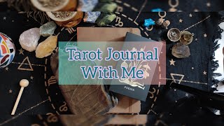 TarotJournaling With Me ¦ Poesis  Antique Anatomy  personal introspection [upl. by Morgana]