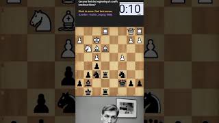 Can you find the tactical blow by Fischer chess [upl. by Jonette]