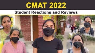 CMAT 2022 Student Reactions and Reviews [upl. by Notgnilliw]