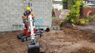 Takeuchi TB210R Micro Mini Digger [upl. by Renrew562]