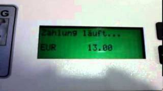 Münzzähler Automat Sparkasse [upl. by Asiat]