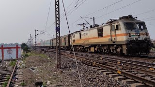 Dangerous 130 Kmph🔥 Tamralipta ExpGitanjali ExpShatabdi ExpRCF Memu [upl. by Neehsar923]