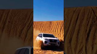 Fortuner😈 4x4🔥 Heavy😱 Drifting💀 in Desert🏜️ trendingshorts fortuner 4x4 driving [upl. by Shae]