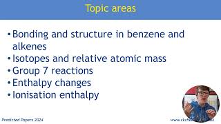 OCR A Level chemistry paper 3 predictions 2024 [upl. by Tena431]